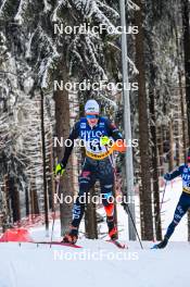 20.01.2024, Oberhof, Germany (GER): Jan-Friedrich Doerks (GER) - FIS world cup cross-country, mass, Oberhof (GER). www.nordicfocus.com. © Authamayou/NordicFocus. Every downloaded picture is fee-liable.