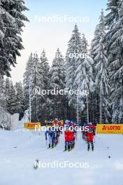 20.01.2024, Oberhof, Germany (GER): Erik Valnes (NOR) - FIS world cup cross-country, mass, Oberhof (GER). www.nordicfocus.com. © Authamayou/NordicFocus. Every downloaded picture is fee-liable.