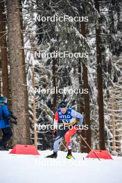 20.01.2024, Oberhof, Germany (GER): Xavier Mckeever (CAN) - FIS world cup cross-country, mass, Oberhof (GER). www.nordicfocus.com. © Authamayou/NordicFocus. Every downloaded picture is fee-liable.