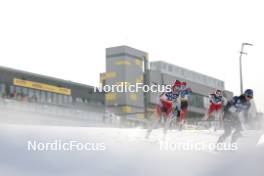 20.01.2024, Oberhof, Germany (GER): Giuliana Werro (SUI), Flora Dolci (FRA), (l-r)  - FIS world cup cross-country, mass, Oberhof (GER). www.nordicfocus.com. © Modica/NordicFocus. Every downloaded picture is fee-liable.