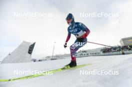 20.01.2024, Oberhof, Germany (GER): James Clinton Schoonmaker (USA) - FIS world cup cross-country, mass, Oberhof (GER). www.nordicfocus.com. © Modica/NordicFocus. Every downloaded picture is fee-liable.