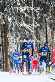 20.01.2024, Oberhof, Germany (GER): Elia Barp (ITA) - FIS world cup cross-country, mass, Oberhof (GER). www.nordicfocus.com. © Authamayou/NordicFocus. Every downloaded picture is fee-liable.