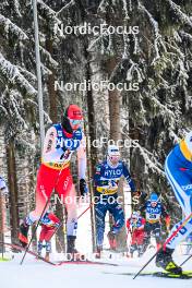 20.01.2024, Oberhof, Germany (GER): Hugo Lapalus (FRA) - FIS world cup cross-country, mass, Oberhof (GER). www.nordicfocus.com. © Authamayou/NordicFocus. Every downloaded picture is fee-liable.