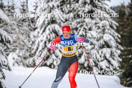 21.01.2024, Oberhof, Germany (GER): Sonjaa Schmidt (CAN) - FIS world cup cross-country, relay, Oberhof (GER). www.nordicfocus.com. © Authamayou/NordicFocus. Every downloaded picture is fee-liable.