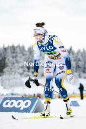 21.01.2024, Oberhof, Germany (GER): Sofia Henriksson (SWE) - FIS world cup cross-country, relay, Oberhof (GER). www.nordicfocus.com. © Modica/NordicFocus. Every downloaded picture is fee-liable.