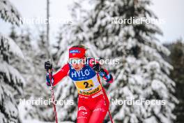 21.01.2024, Oberhof, Germany (GER): Margrethe Bergane (NOR) - FIS world cup cross-country, relay, Oberhof (GER). www.nordicfocus.com. © Authamayou/NordicFocus. Every downloaded picture is fee-liable.