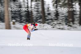 21.01.2024, Oberhof, Germany (GER): Marina Kaelin (SUI) - FIS world cup cross-country, relay, Oberhof (GER). www.nordicfocus.com. © Authamayou/NordicFocus. Every downloaded picture is fee-liable.