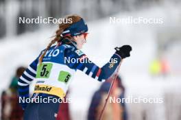 21.01.2024, Oberhof, Germany (GER): Melissa Gal (FRA) - FIS world cup cross-country, relay, Oberhof (GER). www.nordicfocus.com. © Modica/NordicFocus. Every downloaded picture is fee-liable.