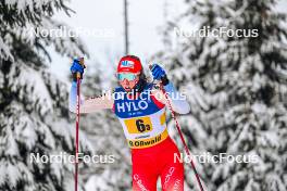 21.01.2024, Oberhof, Germany (GER): Marina Kaelin (SUI) - FIS world cup cross-country, relay, Oberhof (GER). www.nordicfocus.com. © Authamayou/NordicFocus. Every downloaded picture is fee-liable.