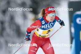 21.01.2024, Oberhof, Germany (GER): Margrethe Bergane (NOR) - FIS world cup cross-country, relay, Oberhof (GER). www.nordicfocus.com. © Modica/NordicFocus. Every downloaded picture is fee-liable.