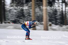 21.01.2024, Oberhof, Germany (GER): Juliette Ducordeau (FRA) - FIS world cup cross-country, relay, Oberhof (GER). www.nordicfocus.com. © Authamayou/NordicFocus. Every downloaded picture is fee-liable.