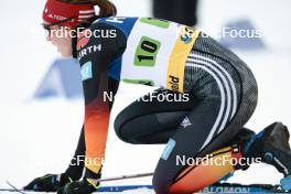 21.01.2024, Oberhof, Germany (GER): Verena Veit (GER) - FIS world cup cross-country, relay, Oberhof (GER). www.nordicfocus.com. © Modica/NordicFocus. Every downloaded picture is fee-liable.