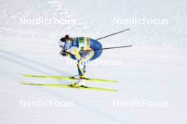 21.01.2024, Oberhof, Germany (GER): Sofia Henriksson (SWE) - FIS world cup cross-country, relay, Oberhof (GER). www.nordicfocus.com. © Modica/NordicFocus. Every downloaded picture is fee-liable.