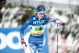 21.01.2024, Oberhof, Germany (GER): Anne Kyllonen (FIN) - FIS world cup cross-country, relay, Oberhof (GER). www.nordicfocus.com. © Modica/NordicFocus. Every downloaded picture is fee-liable.