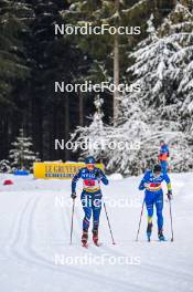 21.01.2024, Oberhof, Germany (GER): Juliette Ducordeau (FRA) - FIS world cup cross-country, relay, Oberhof (GER). www.nordicfocus.com. © Authamayou/NordicFocus. Every downloaded picture is fee-liable.