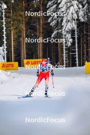 21.01.2024, Oberhof, Germany (GER): Alina Meier (SUI) - FIS world cup cross-country, relay, Oberhof (GER). www.nordicfocus.com. © Authamayou/NordicFocus. Every downloaded picture is fee-liable.