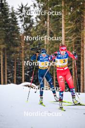 21.01.2024, Oberhof, Germany (GER): Francesca Franchi (ITA) - FIS world cup cross-country, relay, Oberhof (GER). www.nordicfocus.com. © Authamayou/NordicFocus. Every downloaded picture is fee-liable.