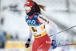 21.01.2024, Oberhof, Germany (GER): Marina Kaelin (SUI) - FIS world cup cross-country, relay, Oberhof (GER). www.nordicfocus.com. © Modica/NordicFocus. Every downloaded picture is fee-liable.