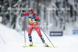 21.01.2024, Oberhof, Germany (GER): Margrethe Bergane (NOR) - FIS world cup cross-country, relay, Oberhof (GER). www.nordicfocus.com. © Modica/NordicFocus. Every downloaded picture is fee-liable.