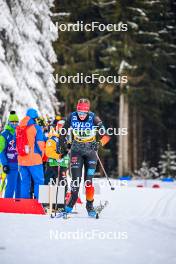 21.01.2024, Oberhof, Germany (GER): Verena Veit (GER) - FIS world cup cross-country, relay, Oberhof (GER). www.nordicfocus.com. © Authamayou/NordicFocus. Every downloaded picture is fee-liable.