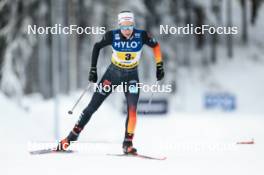 21.01.2024, Oberhof, Germany (GER): Pia Fink (GER) - FIS world cup cross-country, relay, Oberhof (GER). www.nordicfocus.com. © Modica/NordicFocus. Every downloaded picture is fee-liable.