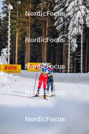 21.01.2024, Oberhof, Germany (GER): Tiril Udnes Weng (NOR) - FIS world cup cross-country, relay, Oberhof (GER). www.nordicfocus.com. © Authamayou/NordicFocus. Every downloaded picture is fee-liable.