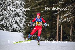 21.01.2024, Oberhof, Germany (GER): Margrethe Bergane (NOR) - FIS world cup cross-country, relay, Oberhof (GER). www.nordicfocus.com. © Authamayou/NordicFocus. Every downloaded picture is fee-liable.