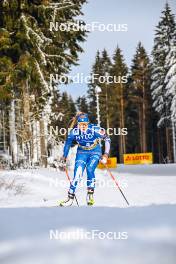 21.01.2024, Oberhof, Germany (GER): Jasmi Joensuu (FIN) - FIS world cup cross-country, relay, Oberhof (GER). www.nordicfocus.com. © Authamayou/NordicFocus. Every downloaded picture is fee-liable.