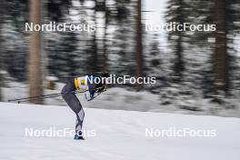 21.01.2024, Oberhof, Germany (GER): Angelina Shuryga (KAZ) - FIS world cup cross-country, relay, Oberhof (GER). www.nordicfocus.com. © Authamayou/NordicFocus. Every downloaded picture is fee-liable.