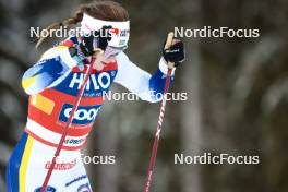 21.01.2024, Oberhof, Germany (GER): Ebba Andersson (SWE) - FIS world cup cross-country, relay, Oberhof (GER). www.nordicfocus.com. © Modica/NordicFocus. Every downloaded picture is fee-liable.