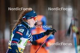 21.01.2024, Oberhof, Germany (GER): Melissa Gal (FRA) - FIS world cup cross-country, relay, Oberhof (GER). www.nordicfocus.com. © Modica/NordicFocus. Every downloaded picture is fee-liable.