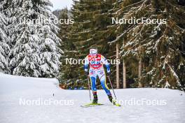 21.01.2024, Oberhof, Germany (GER): Ebba Andersson (SWE) - FIS world cup cross-country, relay, Oberhof (GER). www.nordicfocus.com. © Authamayou/NordicFocus. Every downloaded picture is fee-liable.