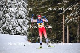 21.01.2024, Oberhof, Germany (GER): Marina Kaelin (SUI) - FIS world cup cross-country, relay, Oberhof (GER). www.nordicfocus.com. © Authamayou/NordicFocus. Every downloaded picture is fee-liable.