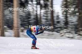 21.01.2024, Oberhof, Germany (GER): Juliette Ducordeau (FRA) - FIS world cup cross-country, relay, Oberhof (GER). www.nordicfocus.com. © Authamayou/NordicFocus. Every downloaded picture is fee-liable.