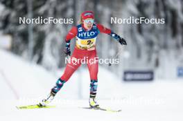 21.01.2024, Oberhof, Germany (GER): Margrethe Bergane (NOR) - FIS world cup cross-country, relay, Oberhof (GER). www.nordicfocus.com. © Modica/NordicFocus. Every downloaded picture is fee-liable.