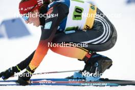 21.01.2024, Oberhof, Germany (GER): Verena Veit (GER) - FIS world cup cross-country, relay, Oberhof (GER). www.nordicfocus.com. © Modica/NordicFocus. Every downloaded picture is fee-liable.