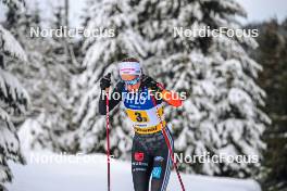 21.01.2024, Oberhof, Germany (GER): Pia Fink (GER) - FIS world cup cross-country, relay, Oberhof (GER). www.nordicfocus.com. © Authamayou/NordicFocus. Every downloaded picture is fee-liable.