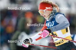 21.01.2024, Oberhof, Germany (GER): Sonjaa Schmidt (CAN) - FIS world cup cross-country, relay, Oberhof (GER). www.nordicfocus.com. © Modica/NordicFocus. Every downloaded picture is fee-liable.