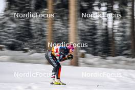 21.01.2024, Oberhof, Germany (GER): Katherine Sauerbrey (GER) - FIS world cup cross-country, relay, Oberhof (GER). www.nordicfocus.com. © Authamayou/NordicFocus. Every downloaded picture is fee-liable.