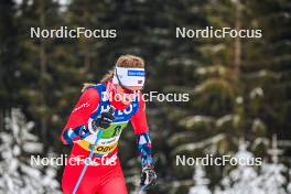 21.01.2024, Oberhof, Germany (GER): Mathilde Myhrvold (NOR) - FIS world cup cross-country, relay, Oberhof (GER). www.nordicfocus.com. © Authamayou/NordicFocus. Every downloaded picture is fee-liable.