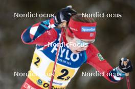 21.01.2024, Oberhof, Germany (GER): Margrethe Bergane (NOR) - FIS world cup cross-country, relay, Oberhof (GER). www.nordicfocus.com. © Modica/NordicFocus. Every downloaded picture is fee-liable.