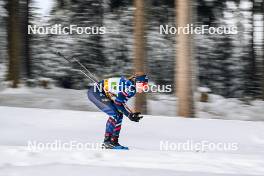 21.01.2024, Oberhof, Germany (GER): Melissa Gal (FRA) - FIS world cup cross-country, relay, Oberhof (GER). www.nordicfocus.com. © Authamayou/NordicFocus. Every downloaded picture is fee-liable.