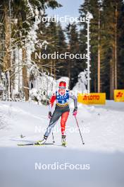 21.01.2024, Oberhof, Germany (GER): Katherine Weaver (CAN) - FIS world cup cross-country, relay, Oberhof (GER). www.nordicfocus.com. © Authamayou/NordicFocus. Every downloaded picture is fee-liable.