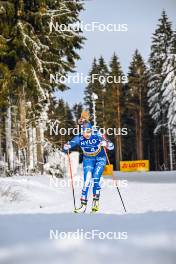 21.01.2024, Oberhof, Germany (GER): Jasmi Joensuu (FIN) - FIS world cup cross-country, relay, Oberhof (GER). www.nordicfocus.com. © Authamayou/NordicFocus. Every downloaded picture is fee-liable.