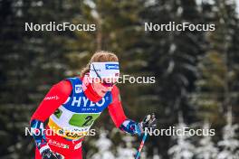 21.01.2024, Oberhof, Germany (GER): Mathilde Myhrvold (NOR) - FIS world cup cross-country, relay, Oberhof (GER). www.nordicfocus.com. © Authamayou/NordicFocus. Every downloaded picture is fee-liable.