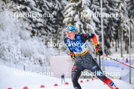 21.01.2024, Oberhof, Germany (GER): Victoria Carl (GER) - FIS world cup cross-country, relay, Oberhof (GER). www.nordicfocus.com. © Authamayou/NordicFocus. Every downloaded picture is fee-liable.