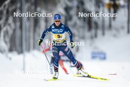 21.01.2024, Oberhof, Germany (GER): Flora Dolci (FRA) - FIS world cup cross-country, relay, Oberhof (GER). www.nordicfocus.com. © Modica/NordicFocus. Every downloaded picture is fee-liable.