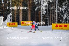 21.01.2024, Oberhof, Germany (GER): Tiril Udnes Weng (NOR) - FIS world cup cross-country, relay, Oberhof (GER). www.nordicfocus.com. © Authamayou/NordicFocus. Every downloaded picture is fee-liable.