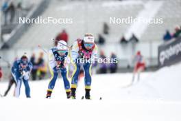 21.01.2024, Oberhof, Germany (GER): Linn Svahn (SWE) - FIS world cup cross-country, relay, Oberhof (GER). www.nordicfocus.com. © Modica/NordicFocus. Every downloaded picture is fee-liable.