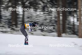 21.01.2024, Oberhof, Germany (GER): Angelina Shuryga (KAZ) - FIS world cup cross-country, relay, Oberhof (GER). www.nordicfocus.com. © Authamayou/NordicFocus. Every downloaded picture is fee-liable.